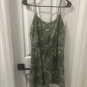 Green Floral Sundress